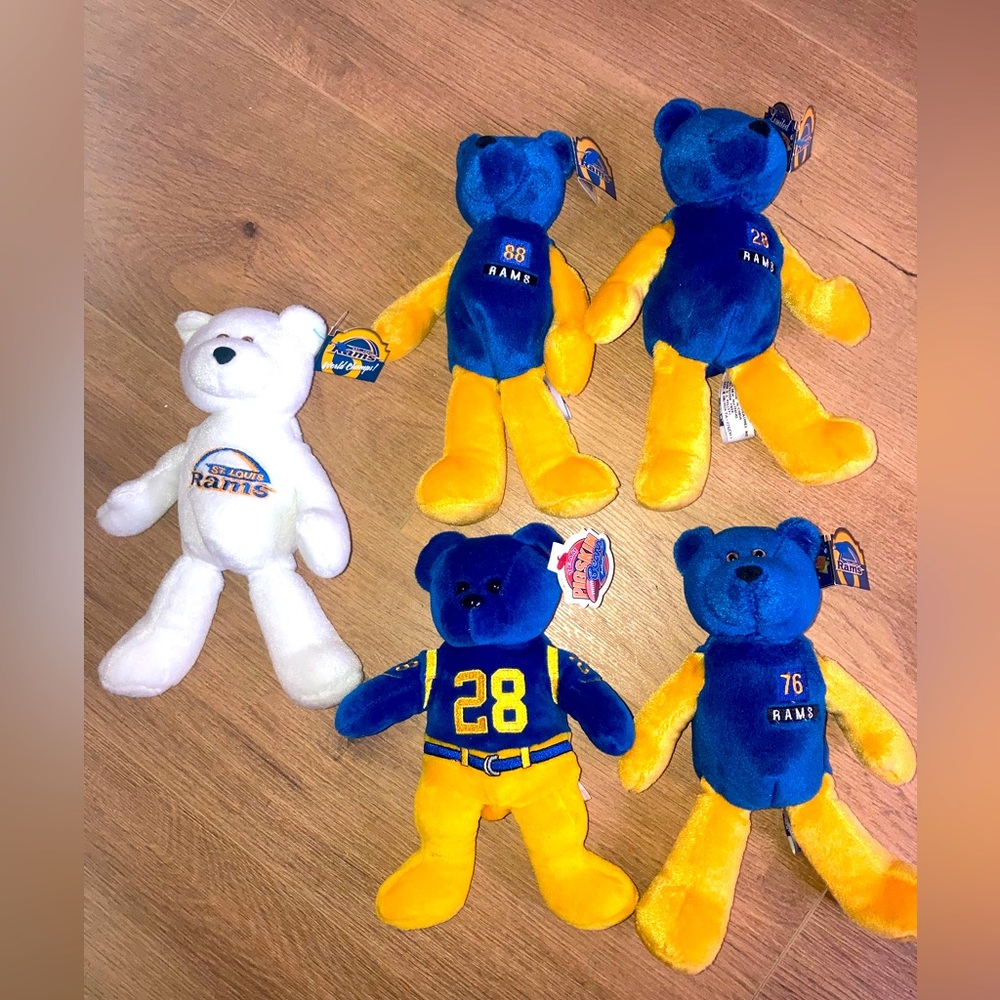 Vintage St. Louis Rams Pro Bear Set - Limited Treasure